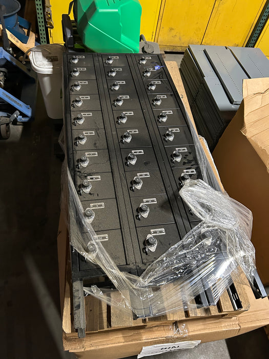 30 Compartment Mini Lockers - Pallet Rack Surplus