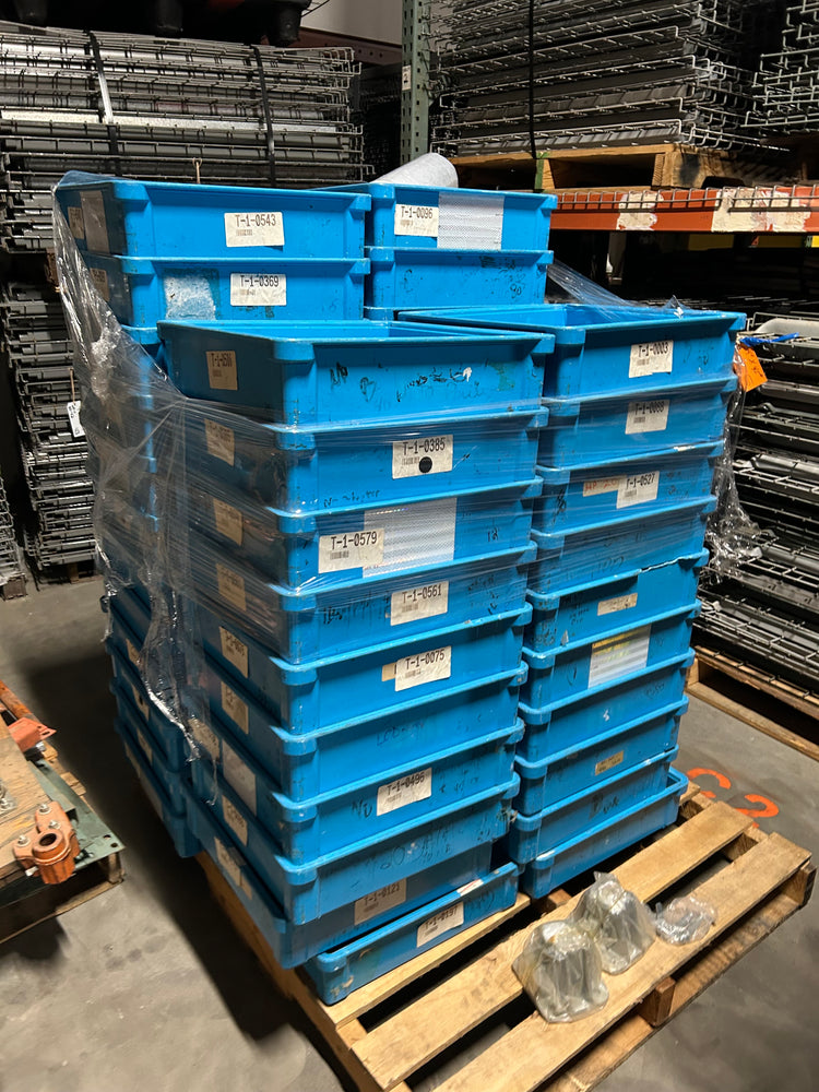 Plastic Storage Bins - Pallet Rack Surplus