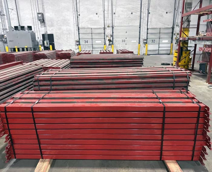 147" Teardrop Beams - Pallet Rack Surplus