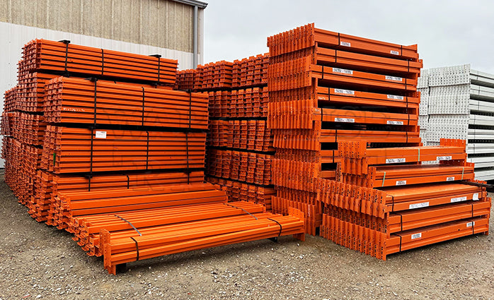 102" Teardrop Beams - Pallet Rack Surplus