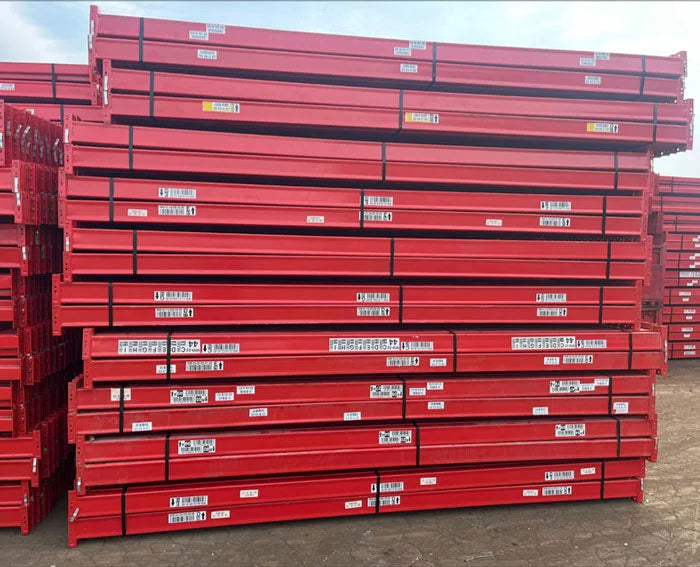 147" Teardrop Beams - Pallet Rack Surplus