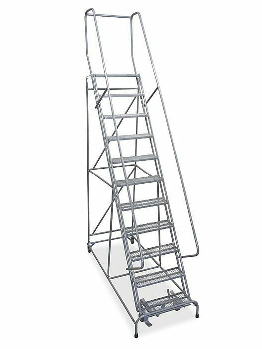 Used Rolling Warehouse Ladder — Pallet Rack Surplus