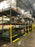 Structural Pushback Pallet Rack, pallet flow on bottom level- 3 Deep X 3 High